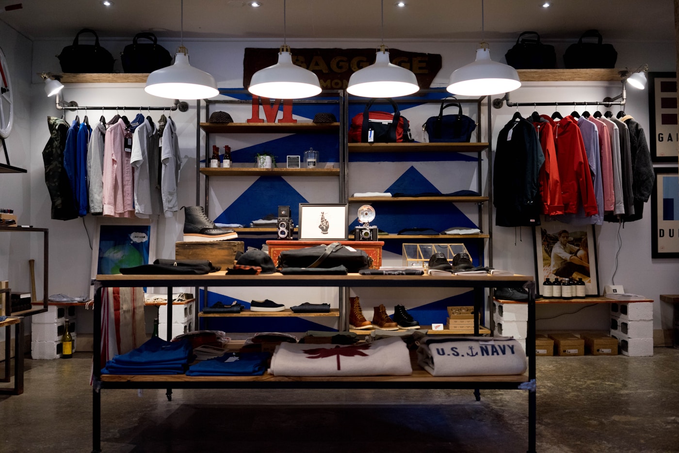 Retail store interior representing e-commerce platform delivery