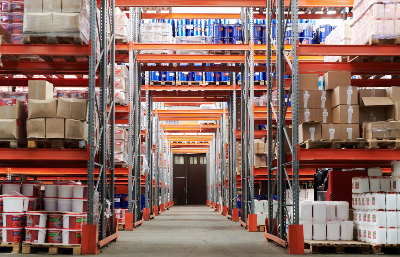 Warehouse logistics operations with shipping and inventory management